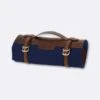 British Navy Canvas & Leather Artist Roll 2 British Navy Canvas & Leather Artist Roll -Home And Daily Necessities Store risdon and risdon small canvas and leather tool roll navy clipped rev 1 600x600 1