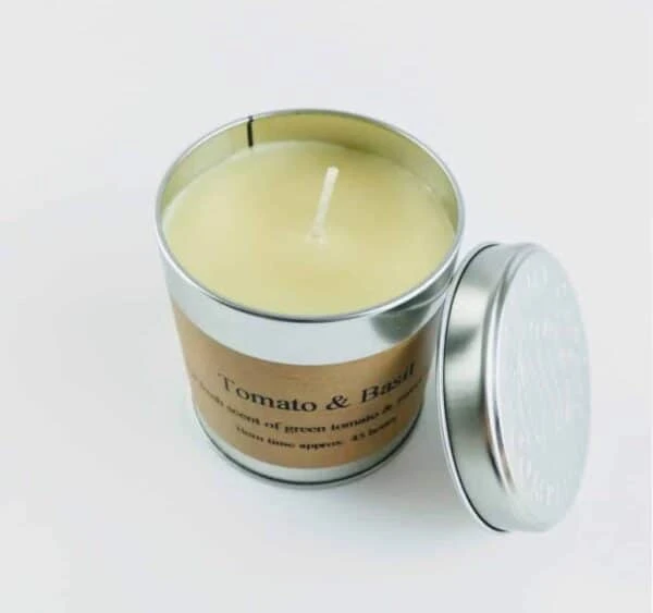 Tomato And Basil Tin Candle 5 Tomato And Basil Tin Candle - Image 3