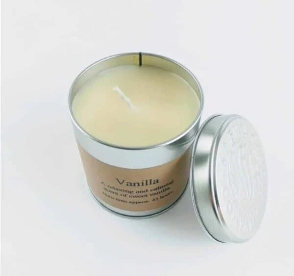 Vanilla Tin Candle 5 Vanilla Tin Candle - Image 3