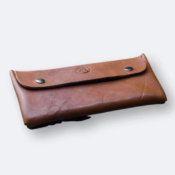 Tan Italian Leather Purse 3 Tan Italian Leather Purse