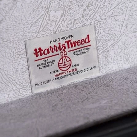 Beige Tartan Harris Tweed Tuck Box 4 Beige Tartan Harris Tweed Tuck Box - Image 2