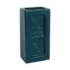 Teal Leeds Brick Vase 2 Teal Leeds Brick Vase -Home And Daily Necessities Store teal stolen form leeds brick vase 600x600 1