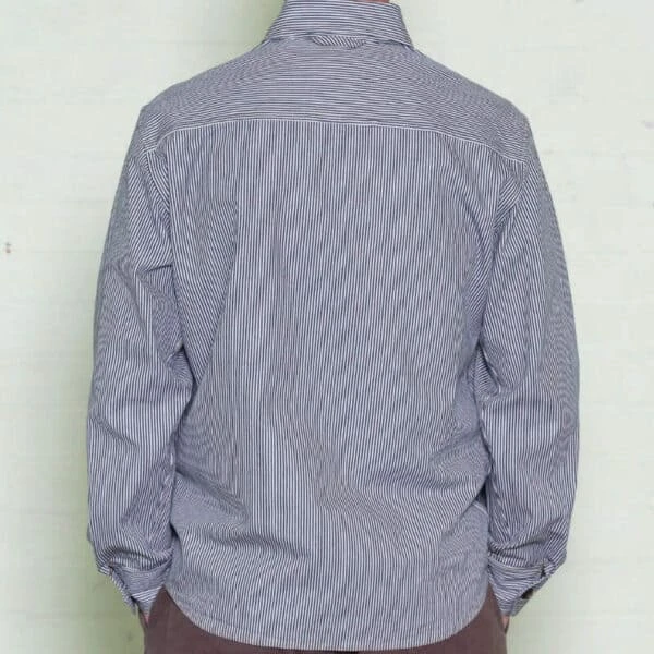 Ticking Stripe Maritime Overshirt 7 Ticking Stripe Maritime Overshirt - Image 5