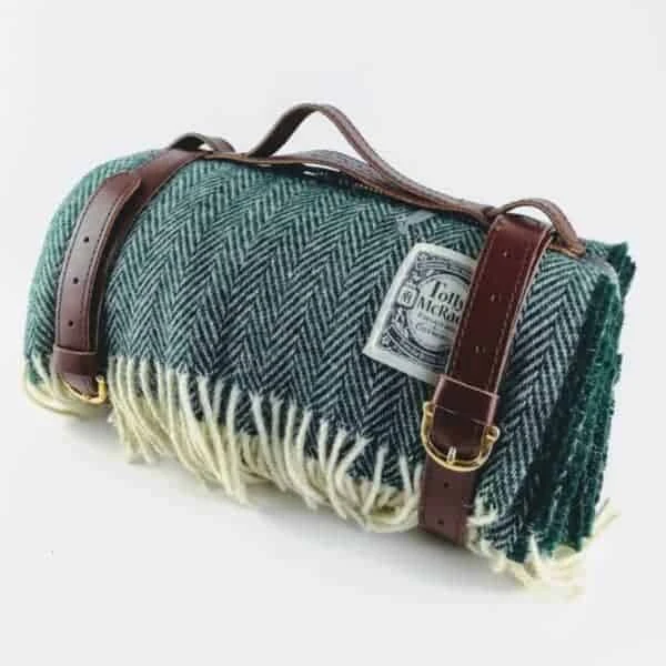 Botanical Green Blanket 3 Botanical Green Blanket