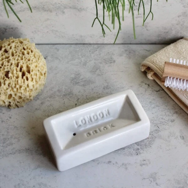 White London Brick Dish 3 White London Brick Dish