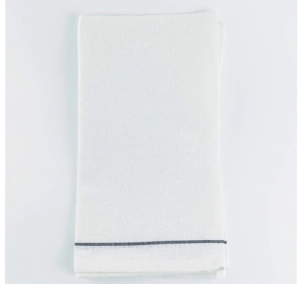 White Cotton Waiter Cloth 4 White Cotton Waiter Cloth - Image 2