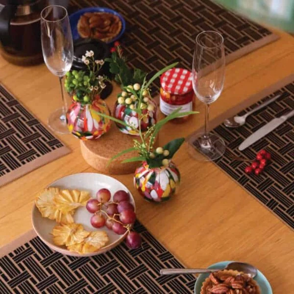 Dark Hazelnut Basket Placemat 4 Dark Hazelnut Basket Placemat - Image 2